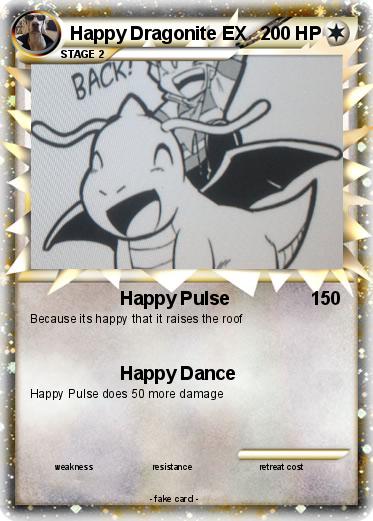 Pokemon Happy Dragonite EX