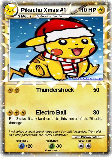 Pokemon Pikachu Xmas #1