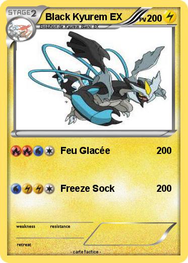 Pokemon Black Kyurem EX
