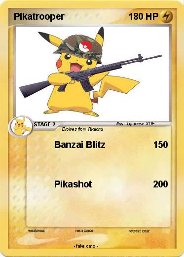 Pokemon Pikatrooper