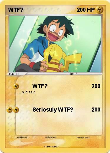 Pokemon WTF?