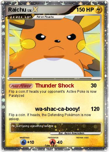 Pokemon Raichu