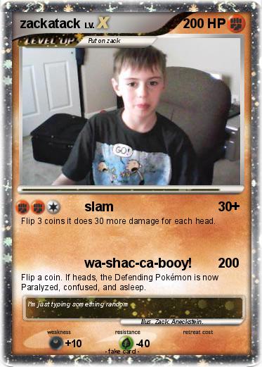 Pokemon zackatack