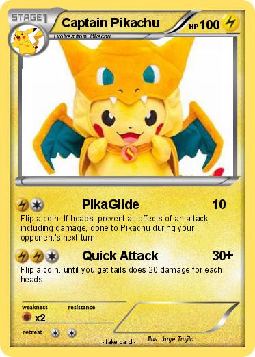 Pokemon Captain Pikachu