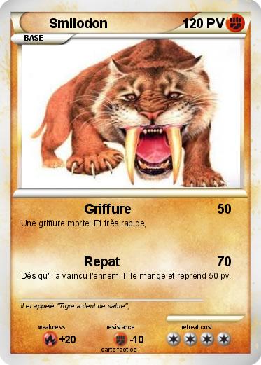 Pokemon Smilodon
