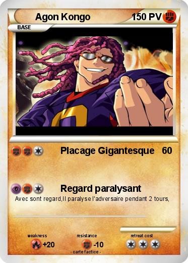 Pokemon Agon Kongo