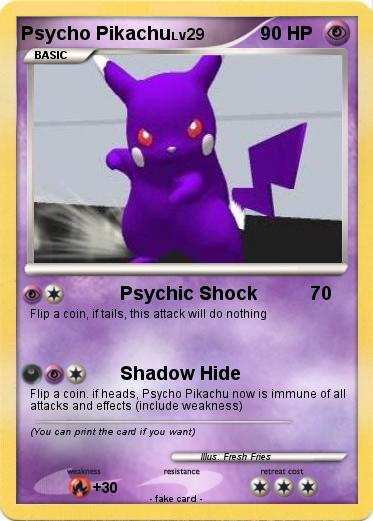 Pokemon Psycho Pikachu