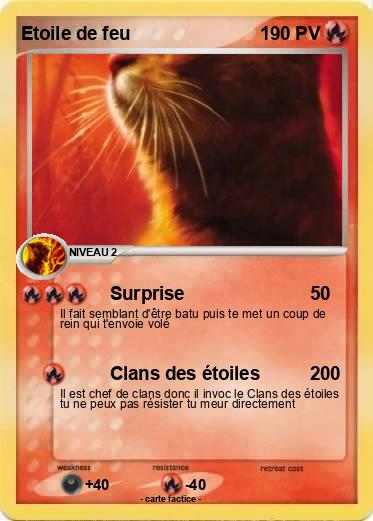 Pokemon Etoile de feu