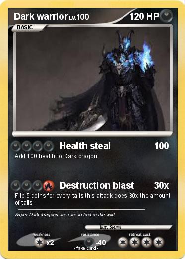 Pokemon Dark warrior