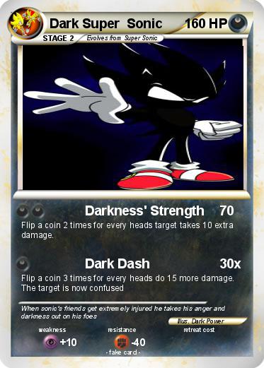 Pokemon Dark Super  Sonic