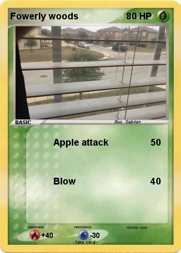 Pokemon Fowerly woods
