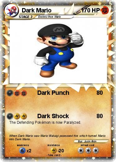 Pokemon Dark Mario