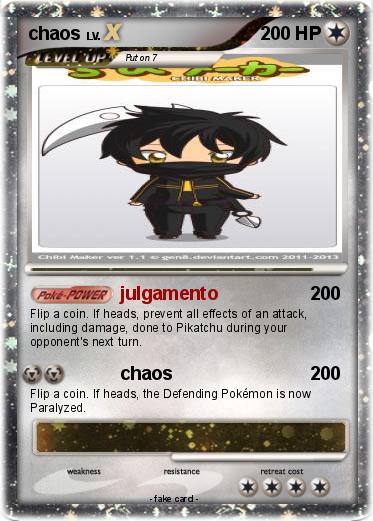 Pokemon chaos