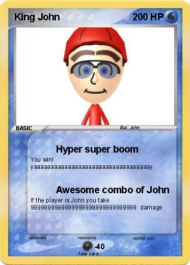 Pokemon King John
