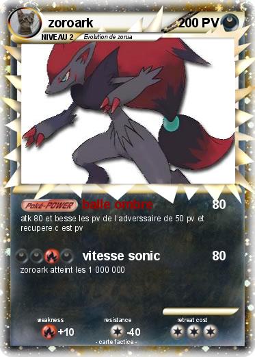Pokemon zoroark