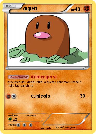Pokemon diglett