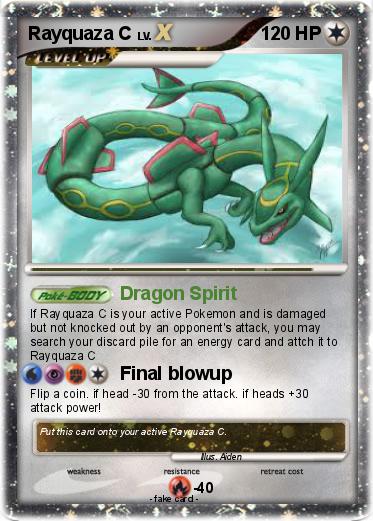 Pokemon Rayquaza C
