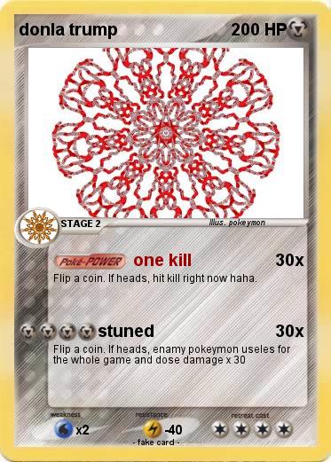 Pokemon donla trump