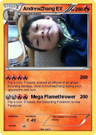 Pokemon AndrewZhang EX