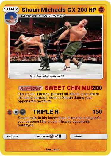 Pokemon Shaun MIchaels GX