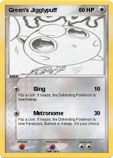 Pokemon Green's Jigglypuff