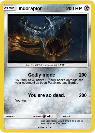 Pokemon Indoraptor