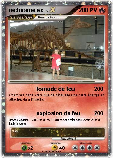 Pokemon réchirame ex