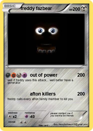 Pokemon freddy fazbear