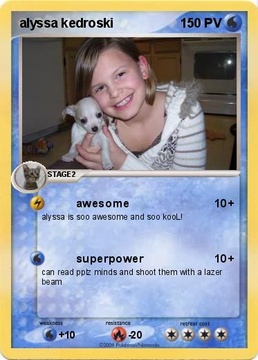 Pokemon alyssa kedroski