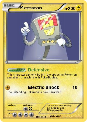 Pokemon Mettaton