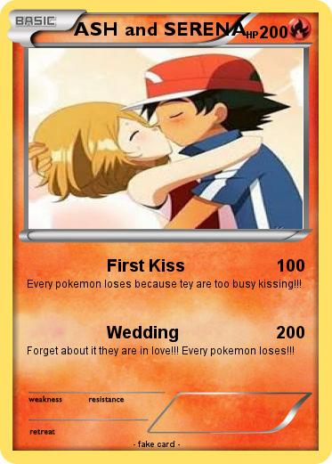 Pokemon ASH and SERENA
