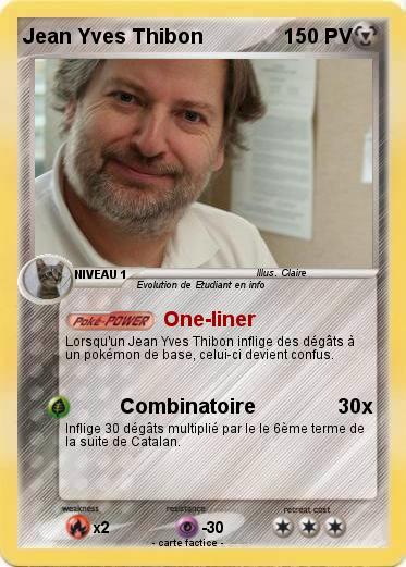 Pokemon Jean Yves Thibon