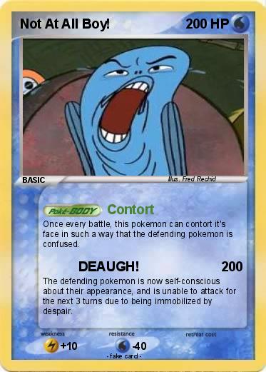 Pokemon Not At All Boy!