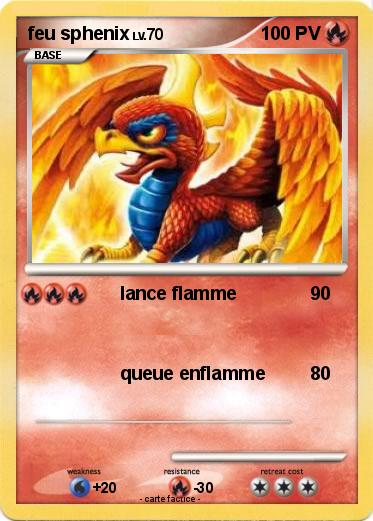 Pokemon feu sphenix