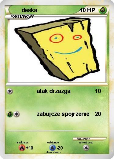 Pokemon deska