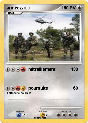 Pokemon armée