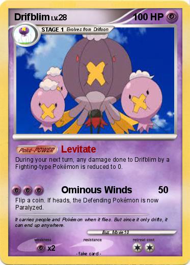 Pokemon Drifblim