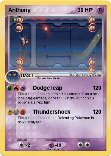 Pokemon Anthony