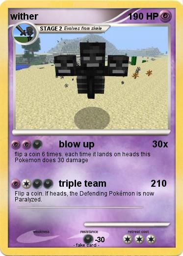 Pokemon wither