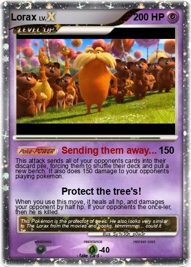 Pokemon Lorax