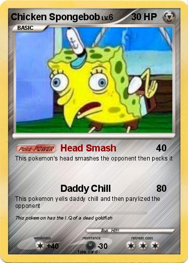 Pokemon Chicken Spongebob
