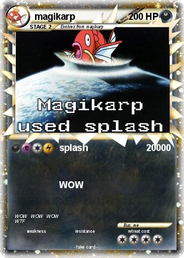 Pokemon magikarp