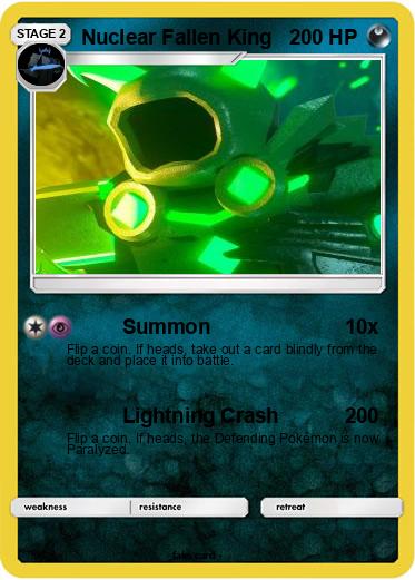 Pokemon Nuclear Fallen King