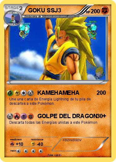Pokemon GOKU SSJ3