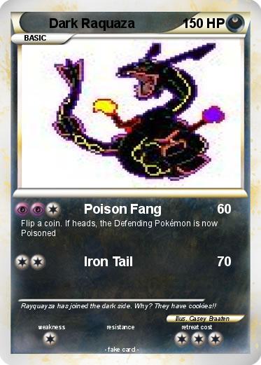 Pokemon Dark Raquaza