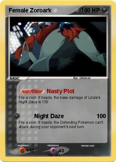 Pokemon Female Zoroark