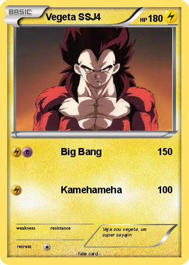 Pokemon Vegeta SSJ4