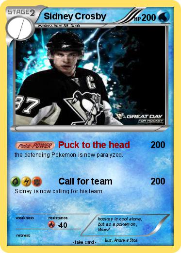 Pokemon Sidney Crosby
