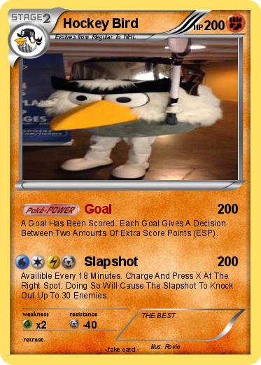 Pokemon Hockey Bird