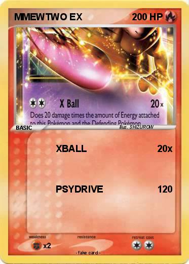 Pokemon MMEWTWO EX